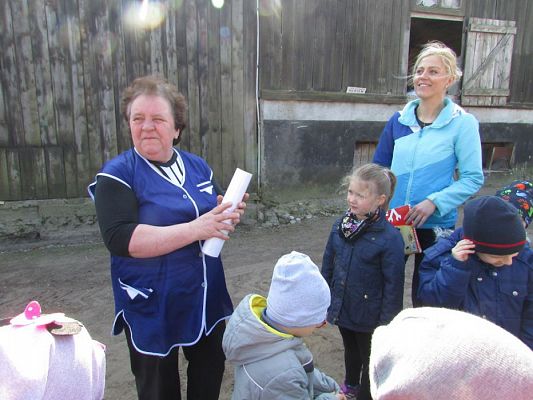 Grafika #97: 08.04.2016 Wycieczka do gospodarstwa rolnego dziadka Zosi