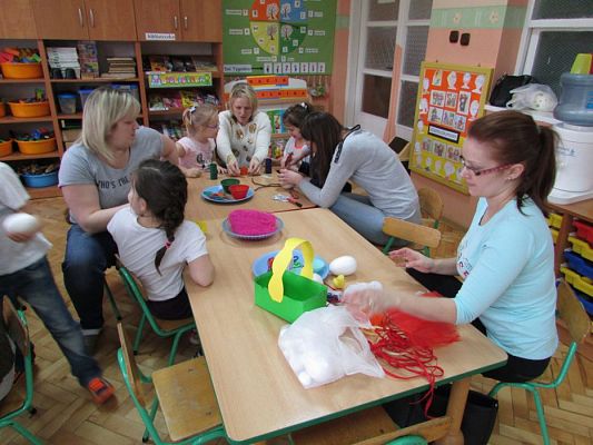 Grafika #36: 15.03.2016 Zajęcia otwarte dla rodziców - Twórcza Wielkanoc