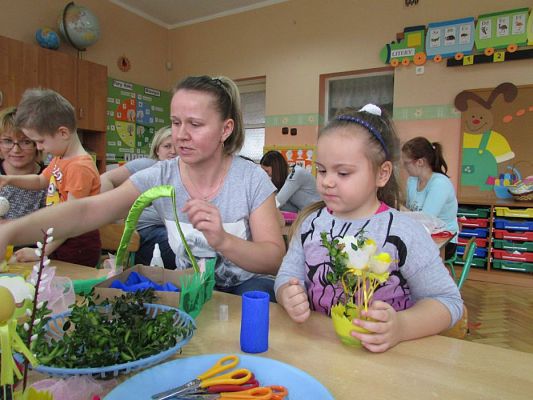 Grafika #39: 15.03.2016 Zajęcia otwarte dla rodziców - Twórcza Wielkanoc