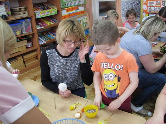 Grafika #41: 15.03.2016 Zajęcia otwarte dla rodziców - Twórcza Wielkanoc