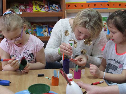 Grafika #48: 15.03.2016 Zajęcia otwarte dla rodziców - Twórcza Wielkanoc