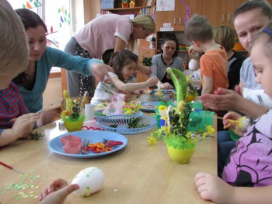 Grafika #49: 15.03.2016 Zajęcia otwarte dla rodziców - Twórcza Wielkanoc