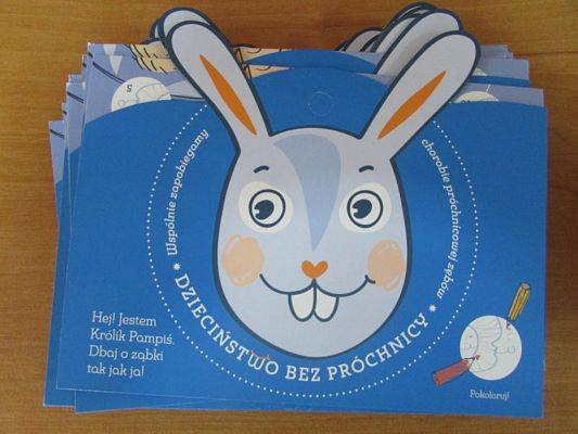 Grafika #32: 09.03.2016 Udział w projekcie - "Dzieciństwo bez próchnicy"