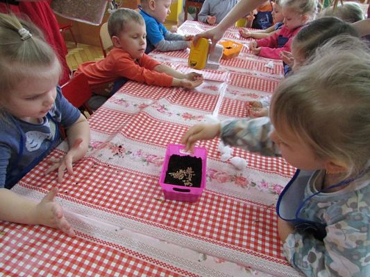 Grafika #36: 09.03.2016 Zajęcia dydaktyczne - "Wiosenna uprawa roślin"