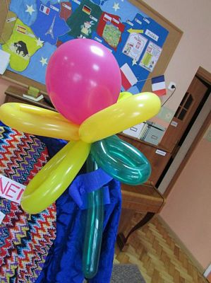 Grafika #1: 26.02.2016 - Balonowe ZOO, nauka skręcania balonów