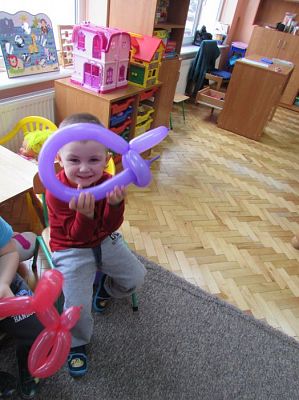 Grafika #31: 26.02.2016 - Balonowe ZOO, nauka skręcania balonów