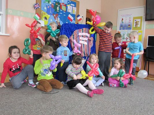 Grafika #32: 26.02.2016 - Balonowe ZOO, nauka skręcania balonów