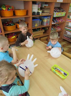 Grafika #38: 26.02.2016 - Balonowe ZOO, nauka skręcania balonów