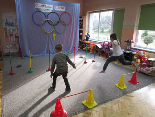 Grafika #34: 24.02.2016 - Olimpiada Zimowa w przedszkolu