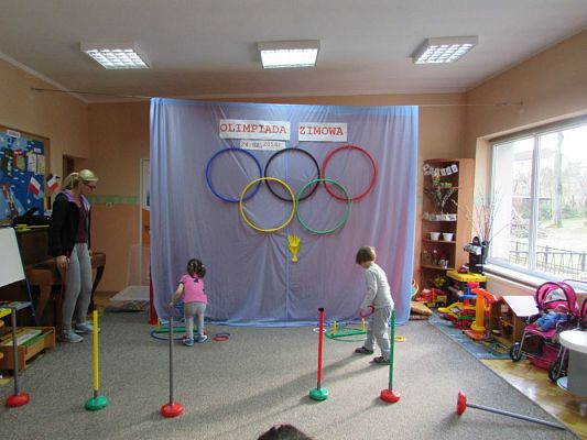 Grafika #37: 24.02.2016 - Olimpiada Zimowa w przedszkolu