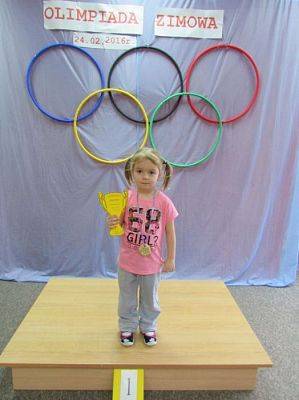 Grafika #44: 24.02.2016 - Olimpiada Zimowa w przedszkolu