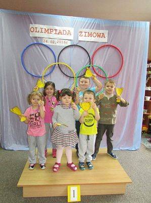 Grafika #64: 24.02.2016 - Olimpiada Zimowa w przedszkolu