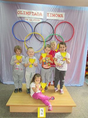 Grafika #65: 24.02.2016 - Olimpiada Zimowa w przedszkolu