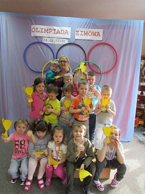 Grafika #66: 24.02.2016 - Olimpiada Zimowa w przedszkolu