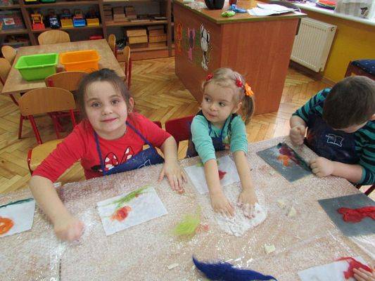 Grafika #7: 18.02.2016 - Zabawy z wełną czesankową