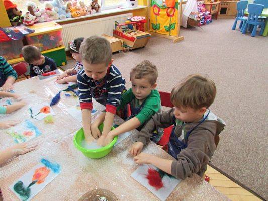 Grafika #11: 18.02.2016 - Zabawy z wełną czesankową