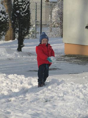 Grafika #11: 15.01.2015 - Zimowe zabawy na śniegu