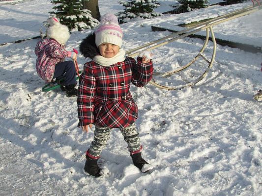 Grafika #21: 15.01.2015 - Zimowe zabawy na śniegu