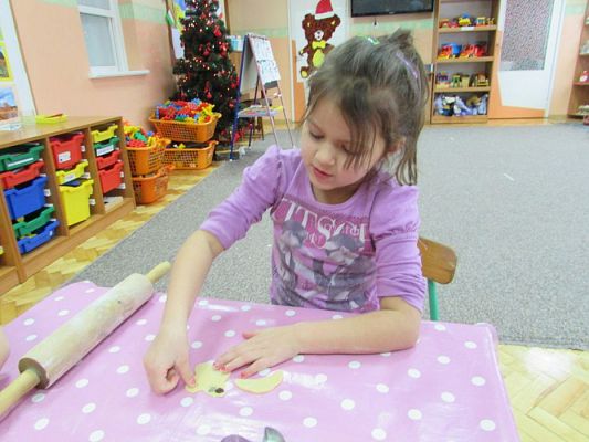 Grafika #11: 14.01.2016 - Pieczemy ciasteczka dla babci i dziadka-Starszaki