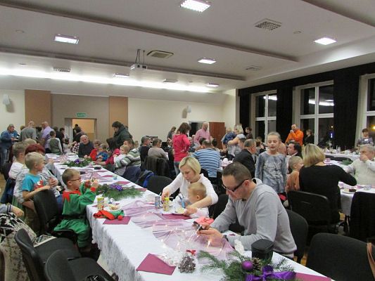 Grafika #93: 17.12.2015 - Spotkanie wigilijne w GOKiS Wicko