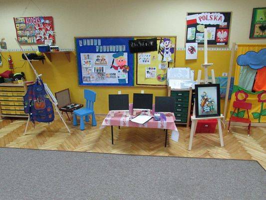 Grafika #0: 20.11.2015 - Warsztaty malarskie w gr. I