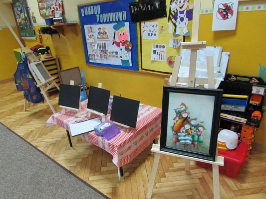 Grafika #2: 20.11.2015 - Warsztaty malarskie w gr. I