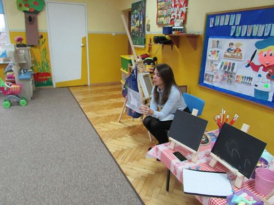 Grafika #18: 20.11.2015 - Warsztaty malarskie w gr. I