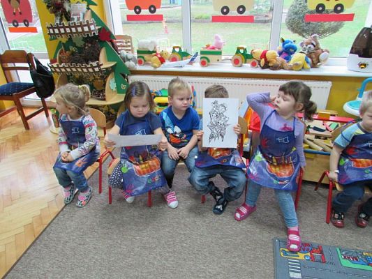 Grafika #20: 20.11.2015 - Warsztaty malarskie w gr. I