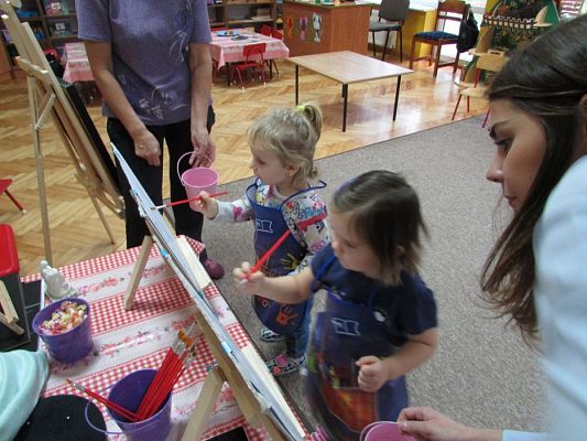 Grafika #26: 20.11.2015 - Warsztaty malarskie w gr. I