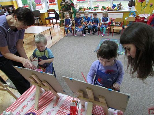 Grafika #29: 20.11.2015 - Warsztaty malarskie w gr. I