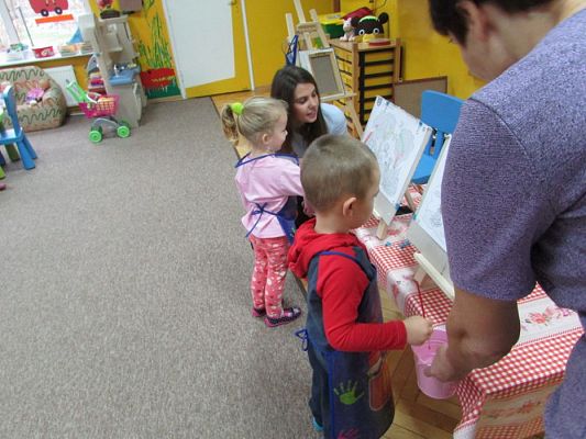 Grafika #30: 20.11.2015 - Warsztaty malarskie w gr. I