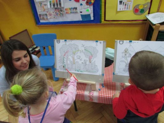 Grafika #31: 20.11.2015 - Warsztaty malarskie w gr. I