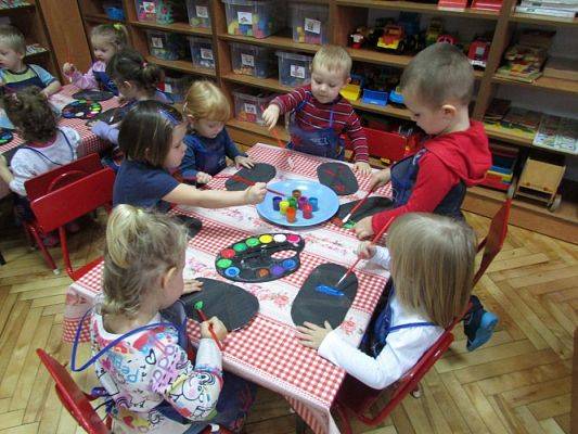 Grafika #36: 20.11.2015 - Warsztaty malarskie w gr. I