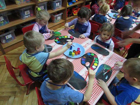 Grafika #38: 20.11.2015 - Warsztaty malarskie w gr. I