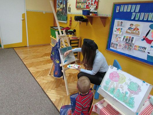 Grafika #42: 20.11.2015 - Warsztaty malarskie w gr. I