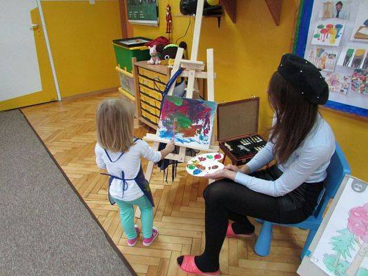 Grafika #49: 20.11.2015 - Warsztaty malarskie w gr. I