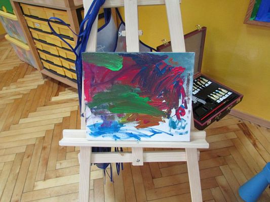 Grafika #53: 20.11.2015 - Warsztaty malarskie w gr. I