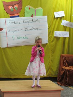 Grafika #32: 19.11.2015 Konkurs recytatorski "Z Janem Brzechwą o zdrowiu"