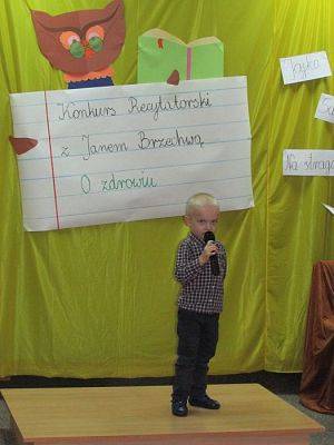 Grafika #35: 19.11.2015 Konkurs recytatorski "Z Janem Brzechwą o zdrowiu"