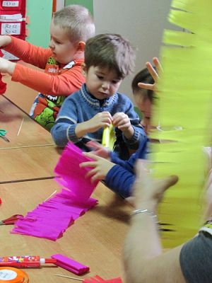 Grafika #4: 05.11.2015 Warsztaty z papieroplastyki w gr.II