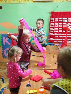 Grafika #5: 05.11.2015 Warsztaty z papieroplastyki w gr.II