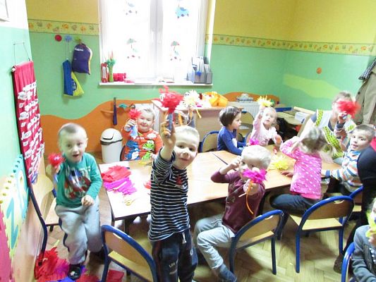 Grafika #13: 05.11.2015 Warsztaty z papieroplastyki w gr.II