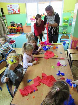 Grafika #14: 05.11.2015 Warsztaty z papieroplastyki w gr.II