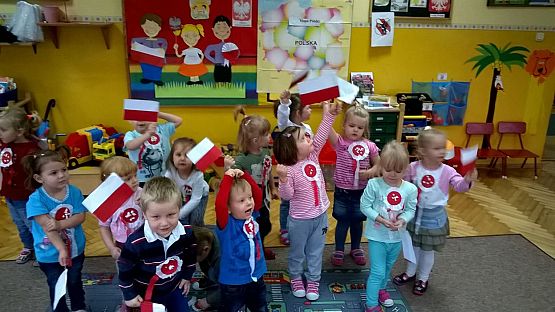 Grafika #15: 10.11.2015 Święto Niepodległości w naszym przedszkolu