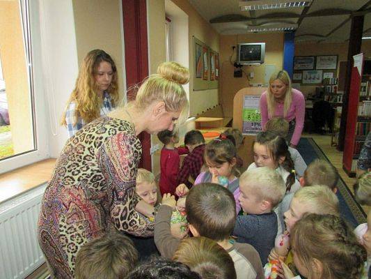 Grafika #56: 04.11.2015 - Warsztaty teatralne w Bibliotece Gminnej w Wicku