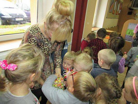 Grafika #57: 04.11.2015 - Warsztaty teatralne w Bibliotece Gminnej w Wicku