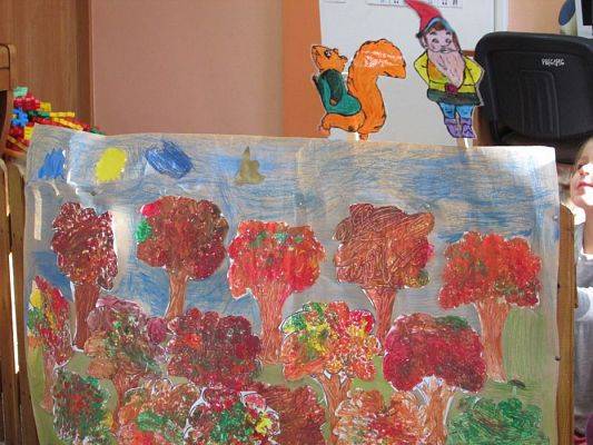 Grafika #22: 27.10.2015 - Warsztaty teatralno-plastyczne "Idzie zima-chudy nie przetrzyma"