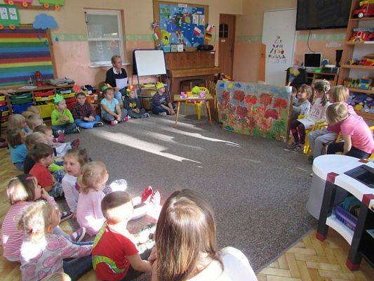 Grafika #28: 27.10.2015 - Warsztaty teatralno-plastyczne "Idzie zima-chudy nie przetrzyma"