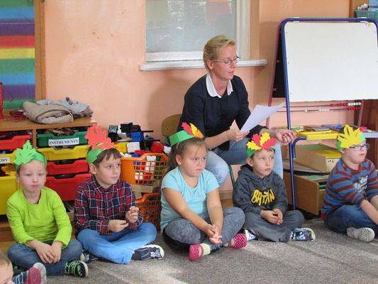 Grafika #30: 27.10.2015 - Warsztaty teatralno-plastyczne "Idzie zima-chudy nie przetrzyma"