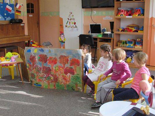 Grafika #34: 27.10.2015 - Warsztaty teatralno-plastyczne "Idzie zima-chudy nie przetrzyma"